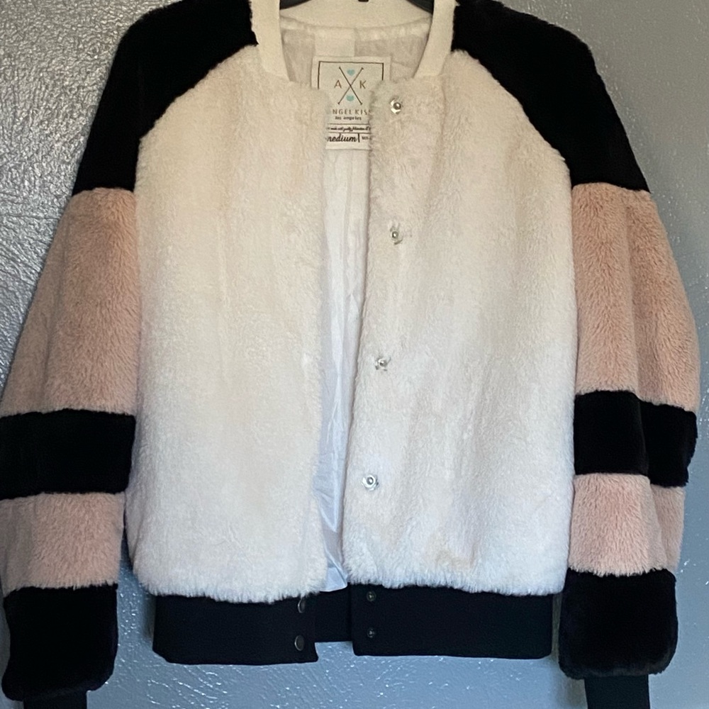 Angel Kiss, multiple color bomber jacket